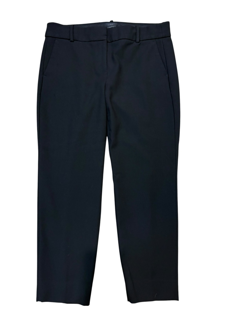 J. Crew Cameron Black Ankle Trousers. Size 12P
